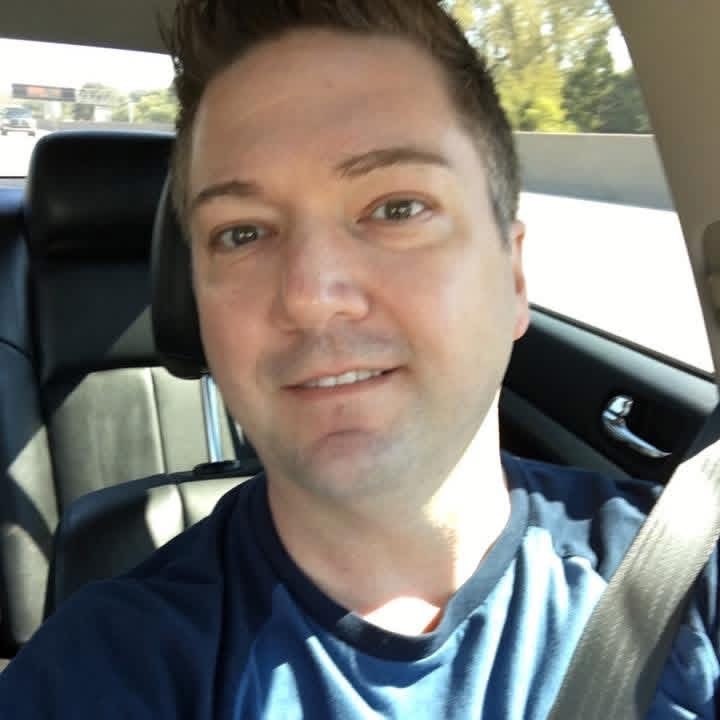 Shane Michael Blanchett, smiling.